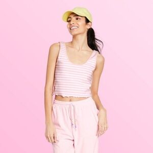 Stoney Clover x Target Pink Crop Tank Top